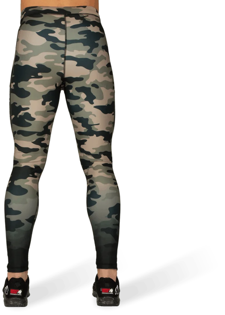 Franklin Men's Tights - Army Green Camo - Image 2
