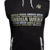 Melbourne S/L Hooded T-shirt - Black