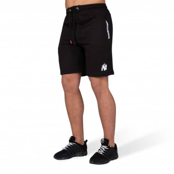 Pittsburgh Sweat Shorts – Black – Gorilla Wear Australia