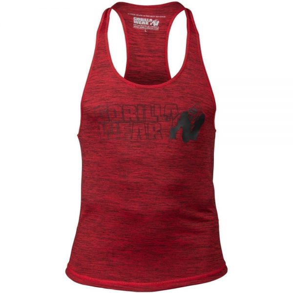 Austin Tank Top – Red/Black – Gorilla Wear Australia